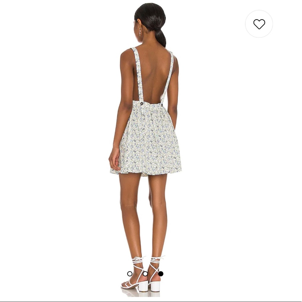 Free People Petunia Mini Dress floral Combo Dress - Picture 2 of 7